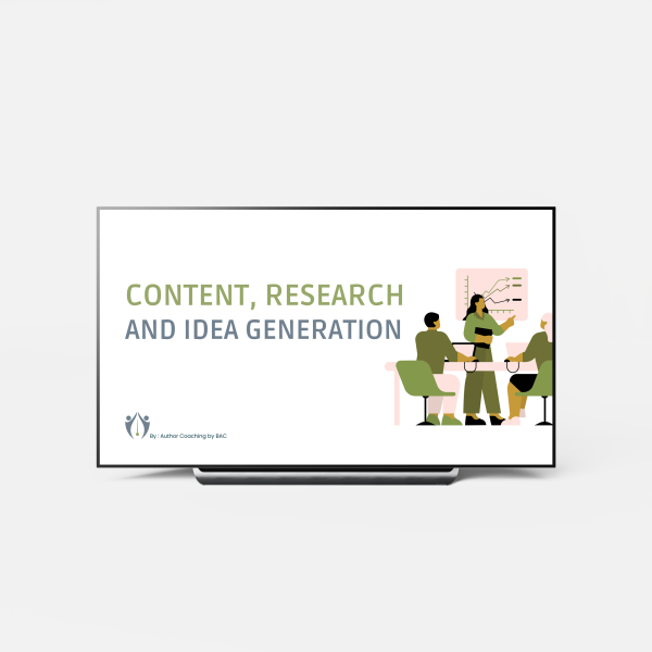 Content, Research and Idea Generation